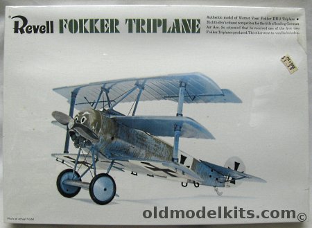 Revell 1/28 Werner Voss' Fokker DR-1 Triplane, H292 plastic model kit